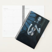 Gotisch Victoriaans meisje met viool Dark Fantasy Planner (Display)