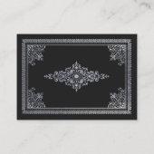  Gotisch Victoriaans Trouwlied Aanvraag Informatiekaartje (Achterkant)