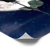 Gotisch, , Victoriaans, zwart Roos, donker Poster (Hoek)