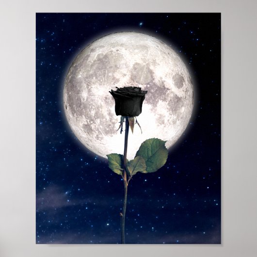 Gotisch, , Victoriaans, zwart Roos, donker Poster (Voorkant)