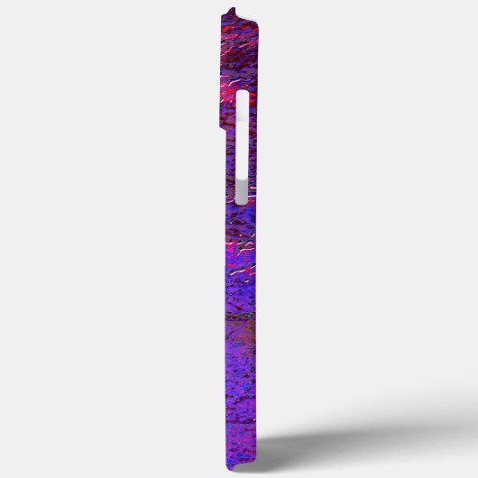 Gotisch viool tot rood leder gekleurd Case-Mate iPhone case (Achterkant / Links)