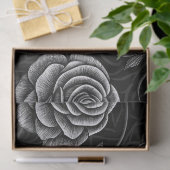 Gotisch Vlinder Bloemmotief (3) Tissuepapier (Geschenk)