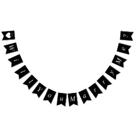 Gotisch voorstel thuis, op maat gemaakt voor mij vlaggetjes