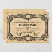  gotisch vrijgezellenfeest kaart (Voorkant / Achterkant)