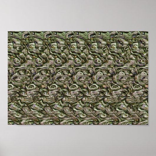 Gotisch wezen - Verborgen 3D print (Voorkant)