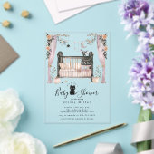 Gotisch Wieg Baby shower Uitnodiging (Insitu (Huwelijk))