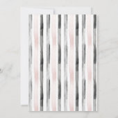 Gotisch Wieg Baby shower Uitnodiging (Achterkant)