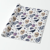 Gotisch Witchcraft en magische Accessoires Cadeaupapier (Uitgerold)