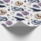 Gotisch Witchcraft en magische Accessoires Cadeaupapier (Hoek)