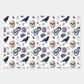 Gotisch Witchcraft en magische Accessoires Inpakpapier Vel (Voorkant 3)