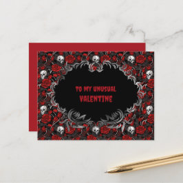 Gotische Aan mijn ongebruikelijke Valentijn Briefkaart