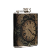 gotische Antiek wandklok Steampunk Heupfles (Rechts)