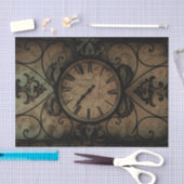  gotische Antiek wandklok Steampunk Tissuepapier (Craft)