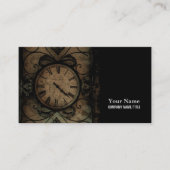 gotische Antiek wandklok Steampunk Visitekaartje (Voorkant)