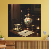 Gotische Antieke Scène Canvas Afdruk (Insitu (Woonkamer))