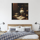 Gotische Antieke Scène Canvas Afdruk (Insitu (Slaapkamer))