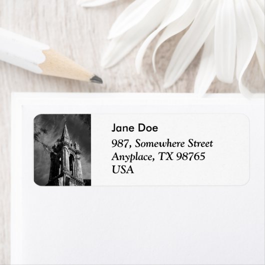 Gotische architectuur etiket (Insitu)