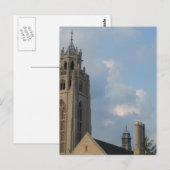 Gotische architectuur kasteel briefkaart (Voorkant / Achterkant)