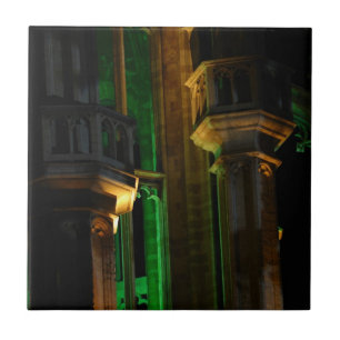 Gotische architectuur tegeltje