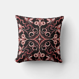 Gotische Art Nouveau Elegante Bourgondische Chic P Kussen