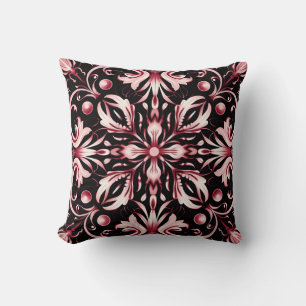 Gotische Art Nouveau Elegante Bourgondische Chic P Kussen
