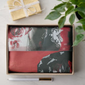 Gotische Avant Garde Mode Decoupage Tissuepapier (Geschenk)