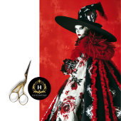 Gotische Avant Garde Mode Decoupage Tissuepapier