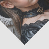 Gotische Baby Angels: Melissa en Adele - Decoupage Tissuepapier (Detail)