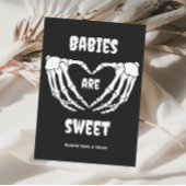 Gotische baby's zijn lief Halloween Baby shower Ka Kaart