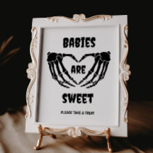 Gotische baby's zijn lief Halloween Baby shower te