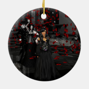 Gotische balzaal rond Ornament