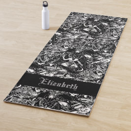 Gotische Baphomet Duivels Occulte Gothic Meisjes Yogamat