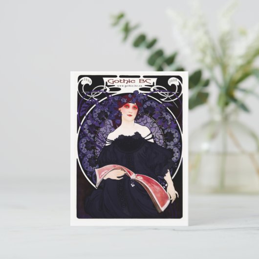 Gotische BC 10e Jubileum Briefkaarten (Staand voorkant)