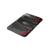 Gotische begraafplaats Gazebo met rode rozen bij n Badmat (Gekanteld)