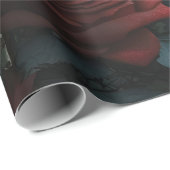 Gotische begraafplaats rozentuin cadeaupapier (Rol Hoek)