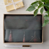 Gotische begraafplaats rozentuin tissuepapier (Geschenk)