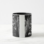 Gotische begraafplaats smeedijzeren Keltische krui Mok (Midden)