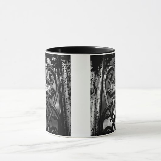 Gotische begraafplaats smeedijzeren Keltische krui Mok (Midden)