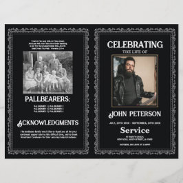 Gotische begrafenis Orde van Service Rock Black De Flyer