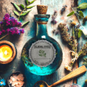  Gotische Belladonna Potion Custom Halloween Sticker