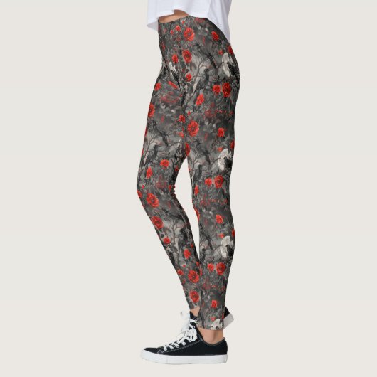 Gotische betoverende Leggings - Verleidelijk (Links)