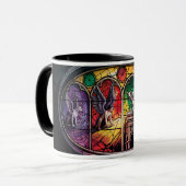 Gotische Bewakers van de Poort Mok (Voorkant links)