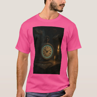 Gotische bibliotheek t-shirt