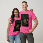 Gotische bibliotheek t-shirt (Unisex)