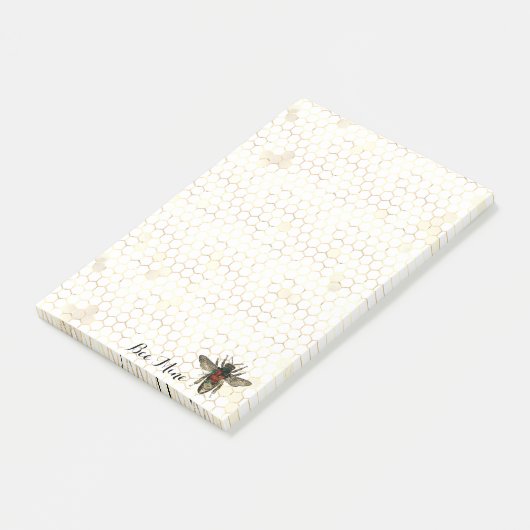 Gotische bij post-it® notes (Schuin)