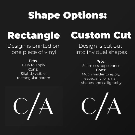 Gotische Blackletter Numerieke datum bruiloft Raamsticker