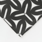 Gotische Bladen Patroon Fleece Deken (Hoek)
