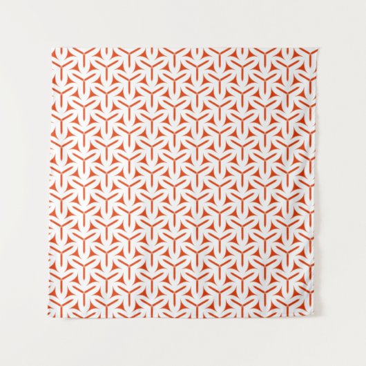 Gotische Bladen Patroon Tapestry Wandkleed (Voorkant)