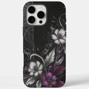 gotische bloem   Dark Bloom Design iPhone 16 Pro Max Hoesje