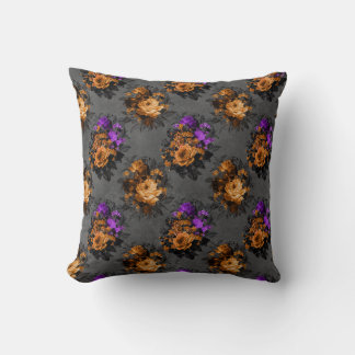 Gotische Bloemen Halloween Theme Tweezijdige Print Kussen
